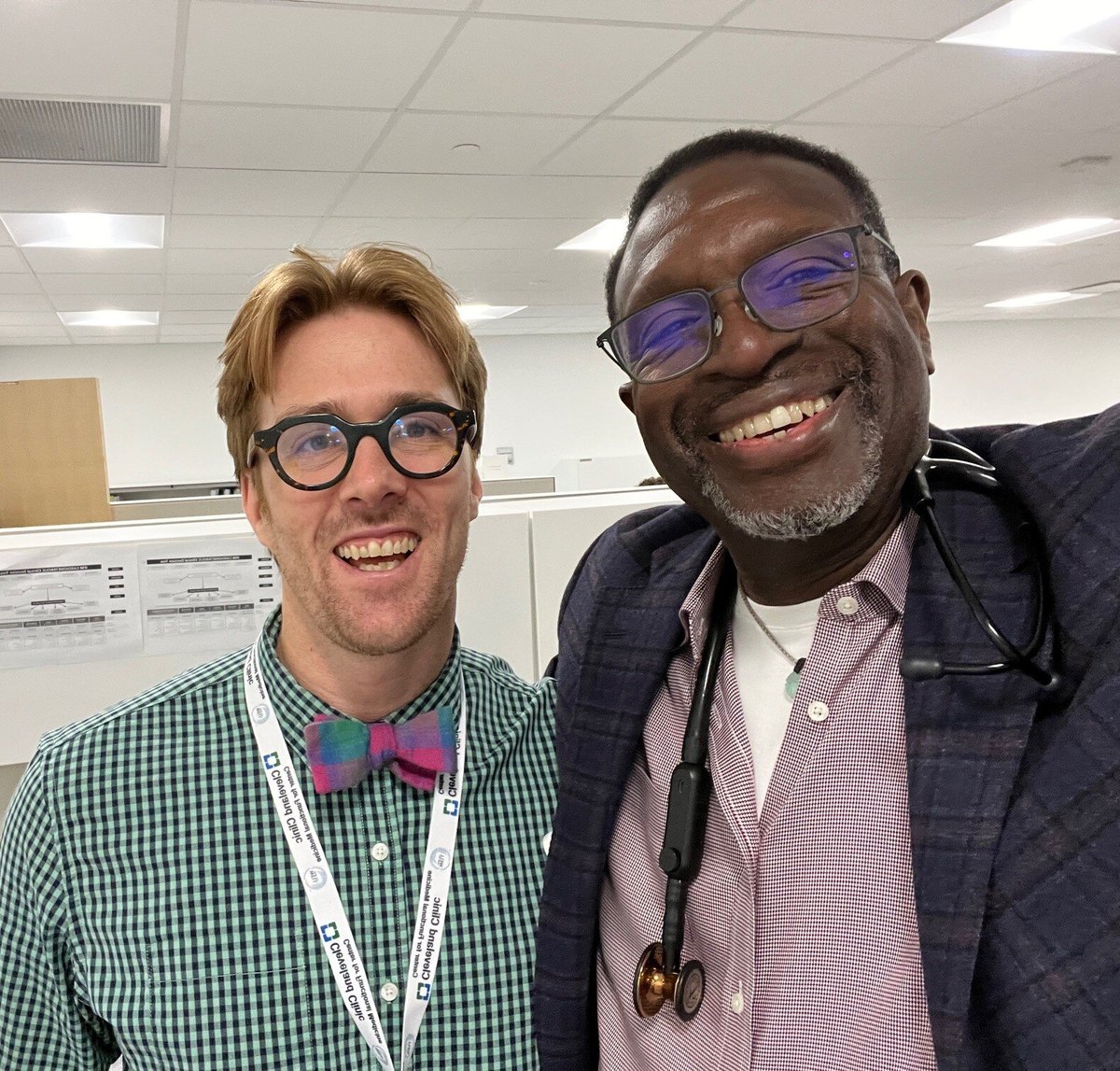 Jordan Harrison, MD, and James Carter, MD