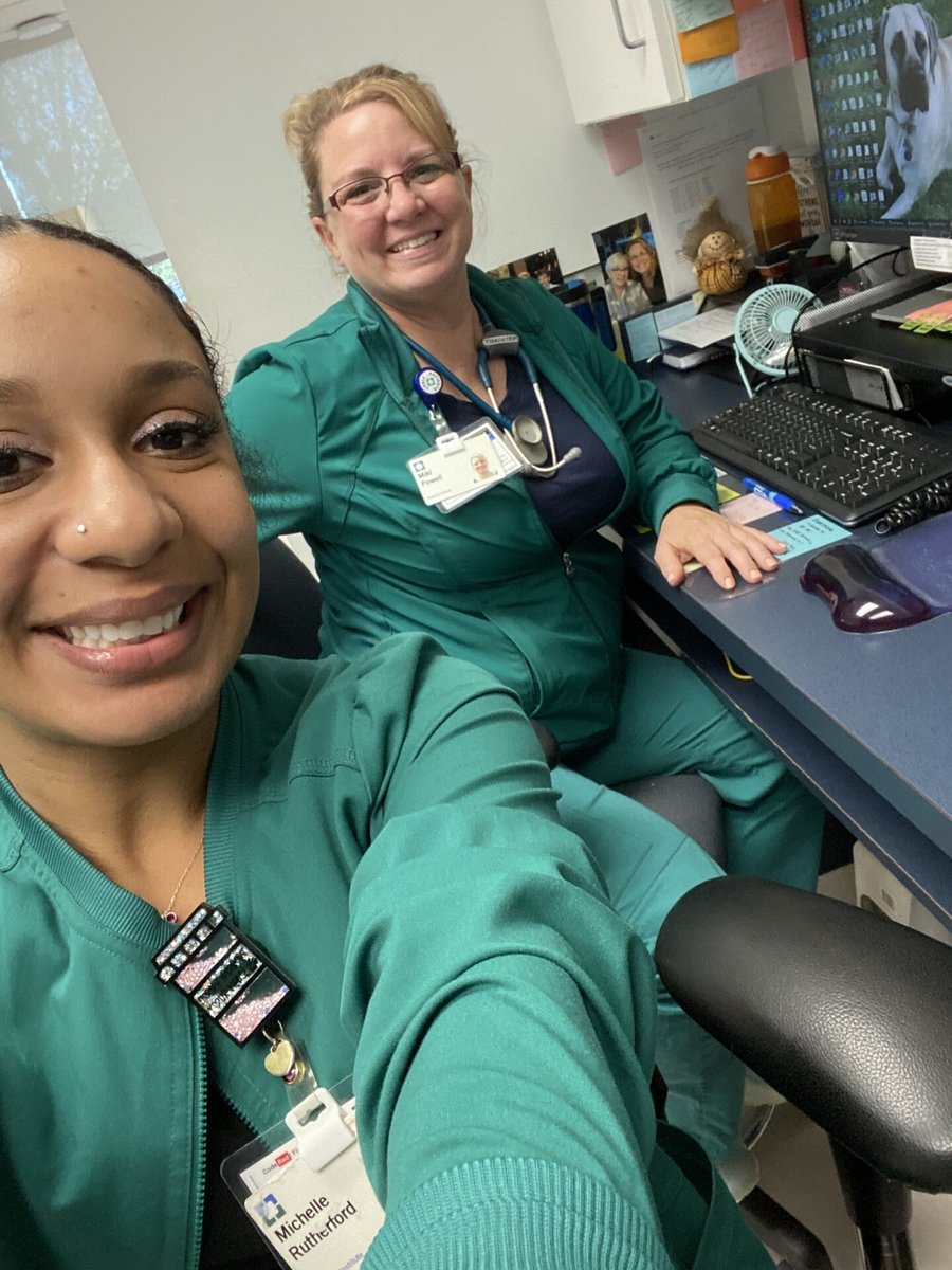 Michelle Rutherford and Michele Powell
