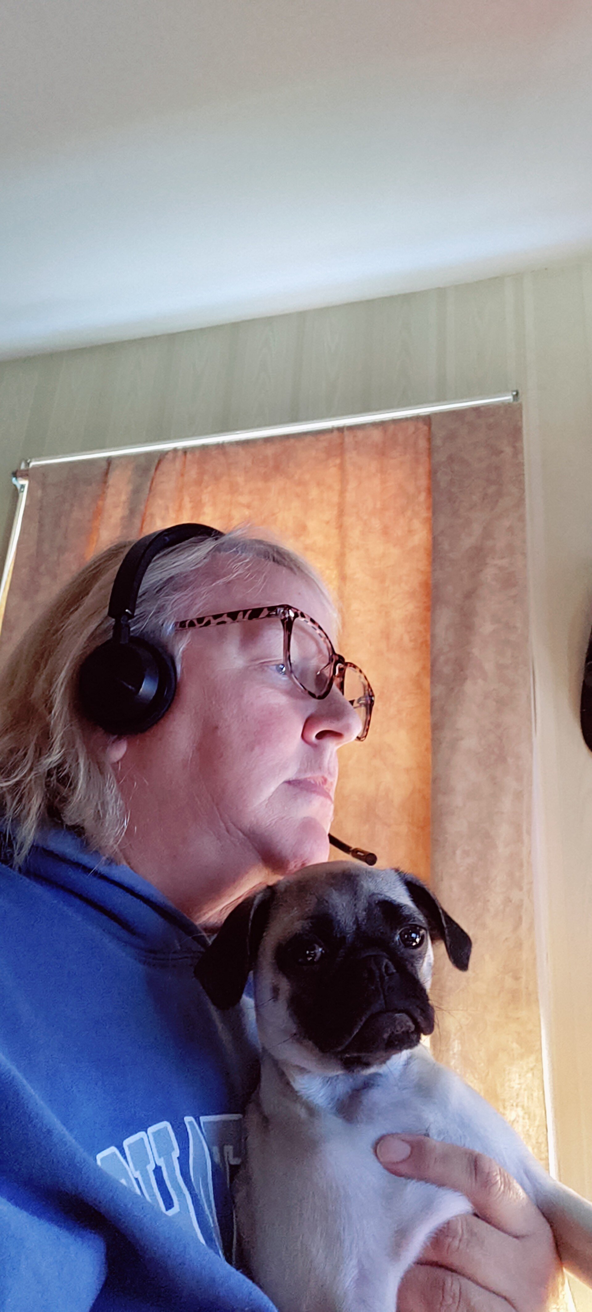 Jill Cooper and Bailey